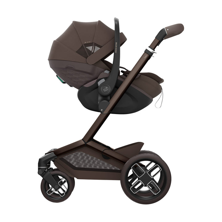 Maxi-Cosi Pebble Slide Pro - Espresso Brown-Car Seats-Espresso Brown-Without Base | Natural Baby Shower