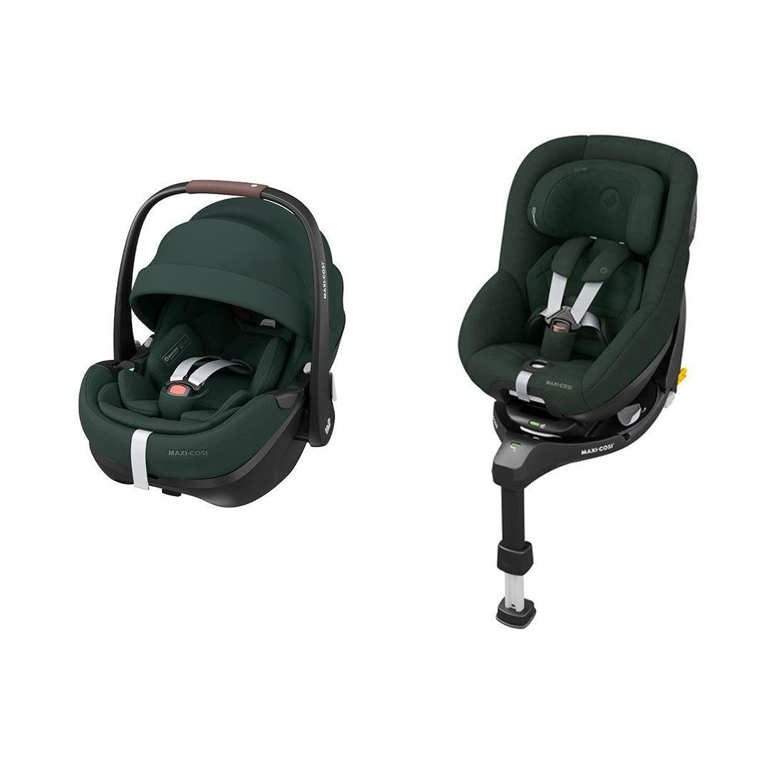 Maxi-Cosi Pebble Pro² Bundle with Pearl 360 Pro Car Seat FamilyFix