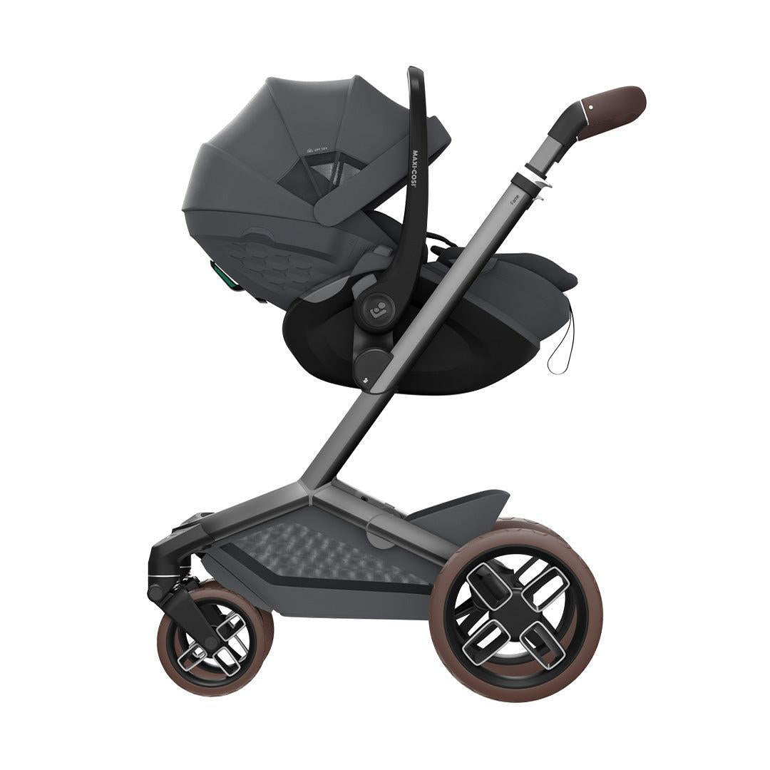 Maxi-Cosi Pebble Slide Pro Car Seat - Moon Graphite-Car Seats-Moon Graphite- | Natural Baby Shower