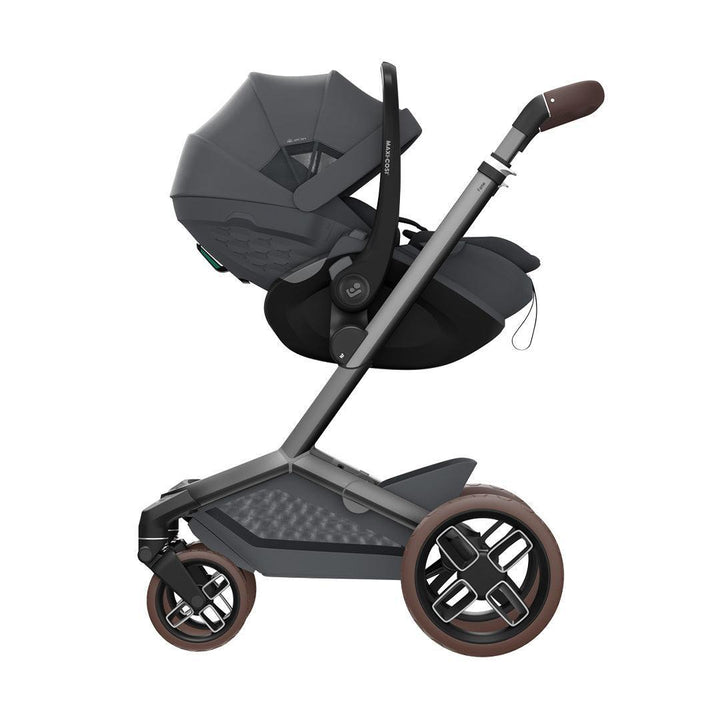 Maxi-Cosi Pebble Slide Pro Car Seat - Moon Graphite-Car Seats-Moon Graphite- | Natural Baby Shower