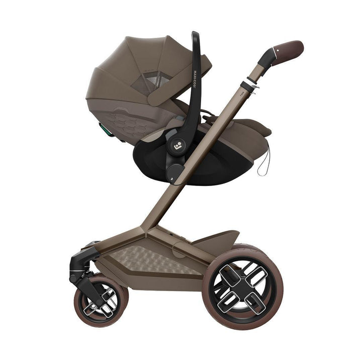 Maxi-Cosi Pebble Slide Pro Car Seat - Oak Truffle-Car Seats-Oak Truffle- | Natural Baby Shower