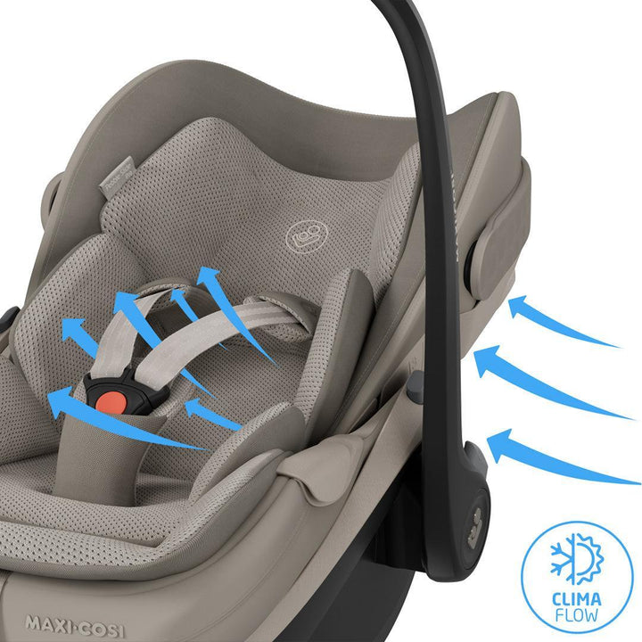 Maxi-Cosi Pebble Slide Pro Car Seat - Sapphire Sand-Car Seats-Sapphire Sand- | Natural Baby Shower