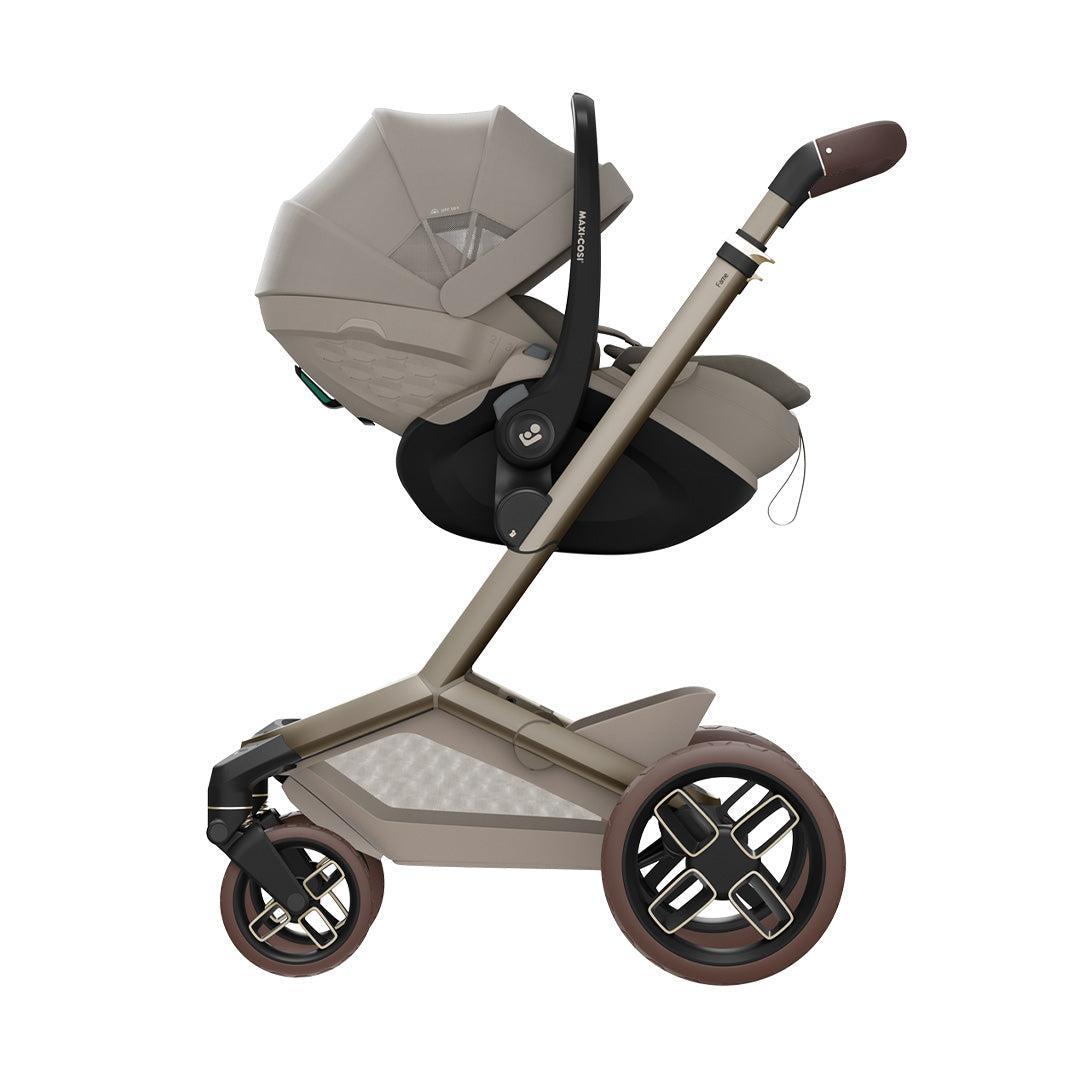 Maxi-Cosi Pebble Slide Pro Car Seat - Sapphire Sand-Car Seats-Sapphire Sand- | Natural Baby Shower