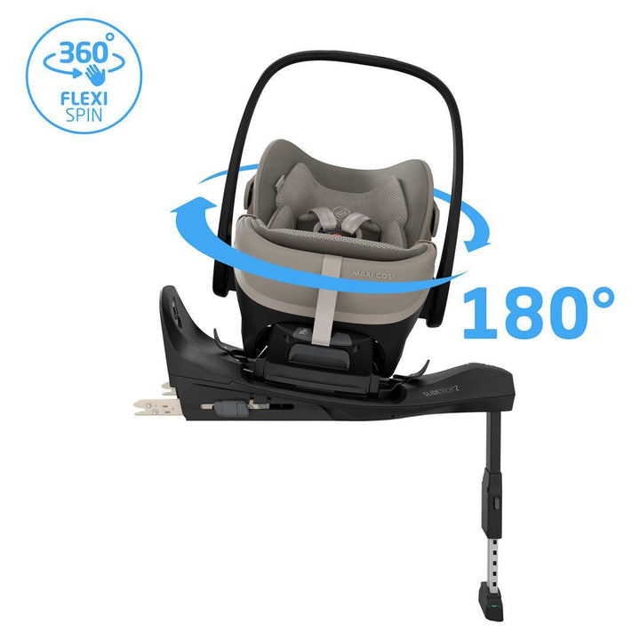 Maxi-Cosi Pebble Slide Pro Car Seat - Sapphire Sand-Car Seats-Sapphire Sand- | Natural Baby Shower