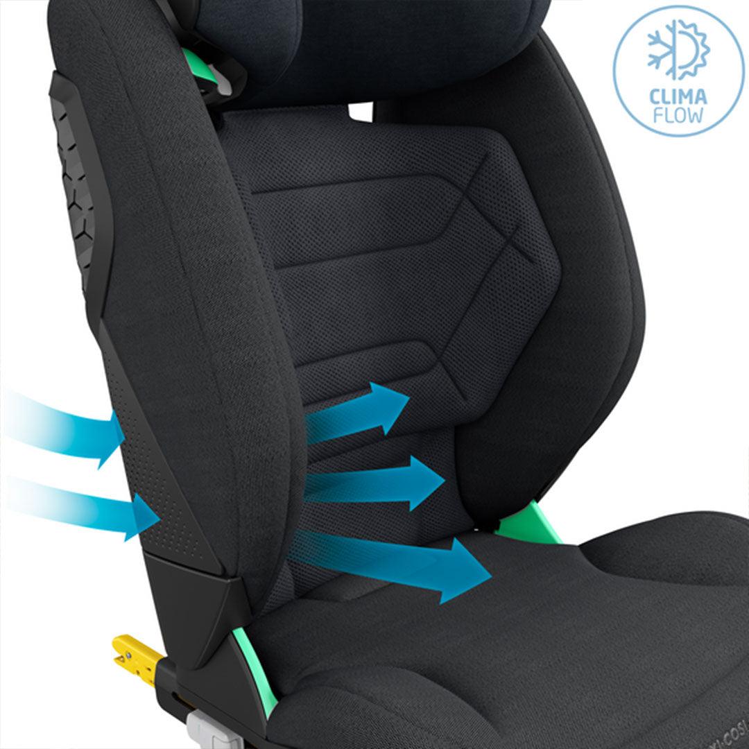 Maxi-Cosi RodiFix Pro2 i-Size Car Seat - Authentic Graphite-Car Seats-Authentic Graphite- | Natural Baby Shower