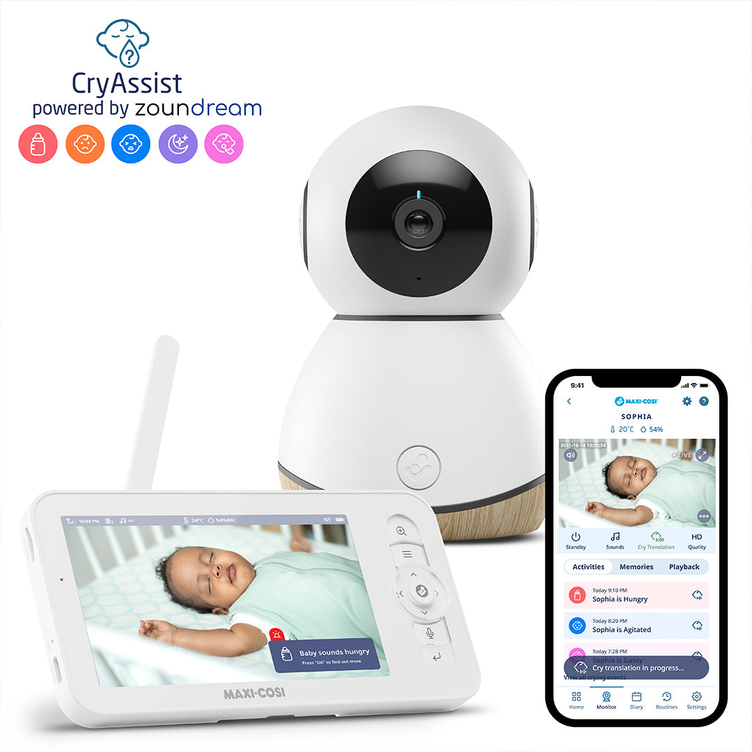 Maxi-Cosi See Baby Monitor Pro - White/ Natural