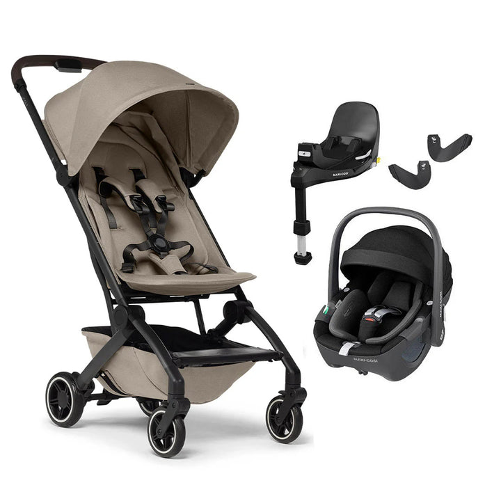 Joolz Aer+ Complete Pushchair - Sandy Taupe-Strollers-No Carrycot-Maxi-Cosi Pebble 360 & Base | Natural Baby Shower