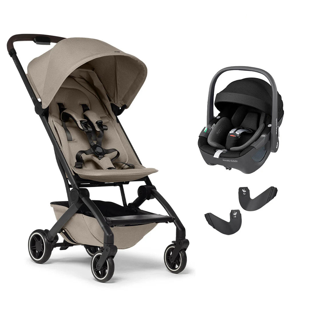 Joolz Aer+ Complete Pushchair - Sandy Taupe-Strollers-No Carrycot-Maxi-Cosi Pebble 360 | Natural Baby Shower