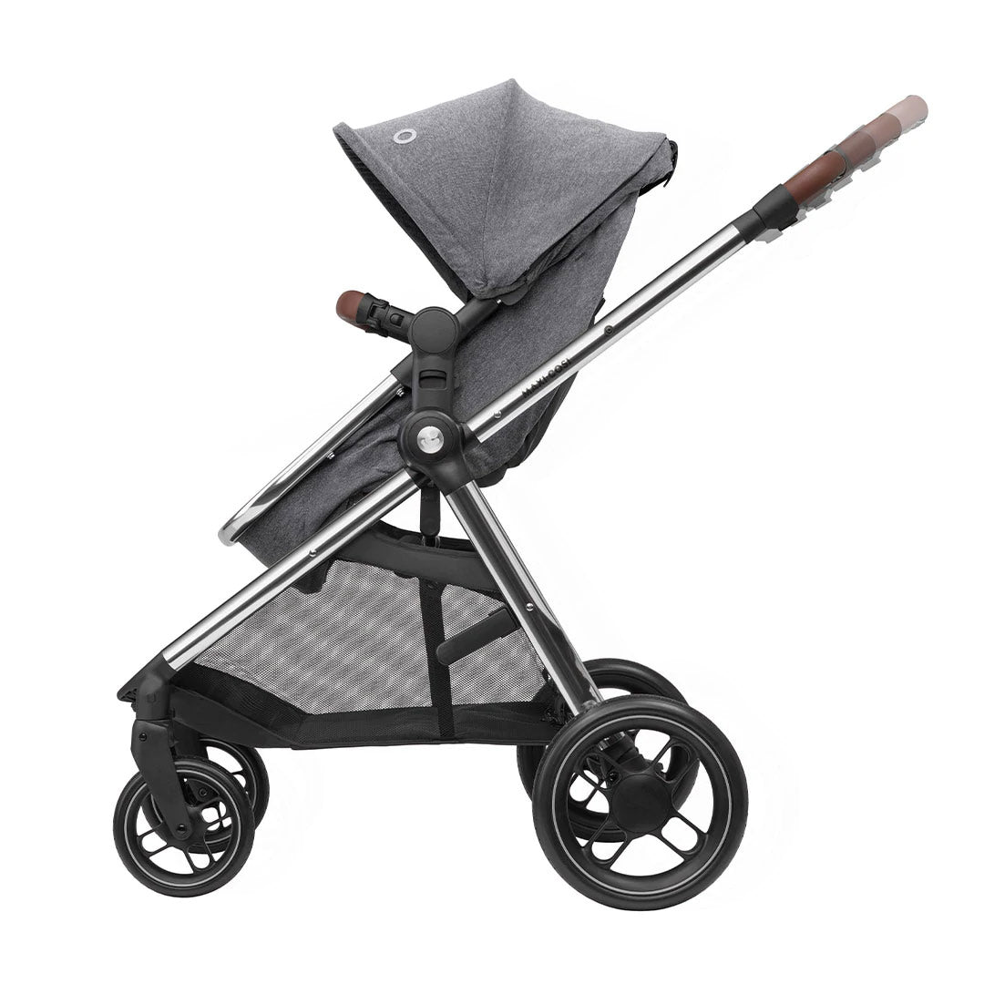 Maxi-Cosi Zelia Luxe 2-in-1 Pushchair Travel System - Twillic Grey-Travel Systems- | Natural Baby Shower