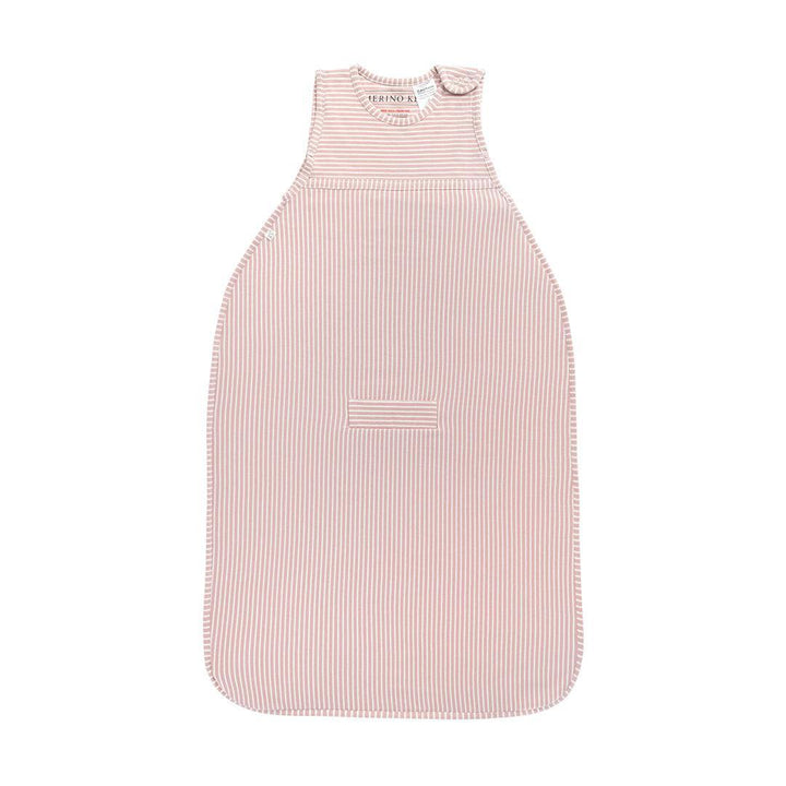 Merino Kids Go Go Sleeping Bag - All Seasons - Misty Rose Stripe-Sleeping Bags-Misty Rose-3-24m | Natural Baby Shower