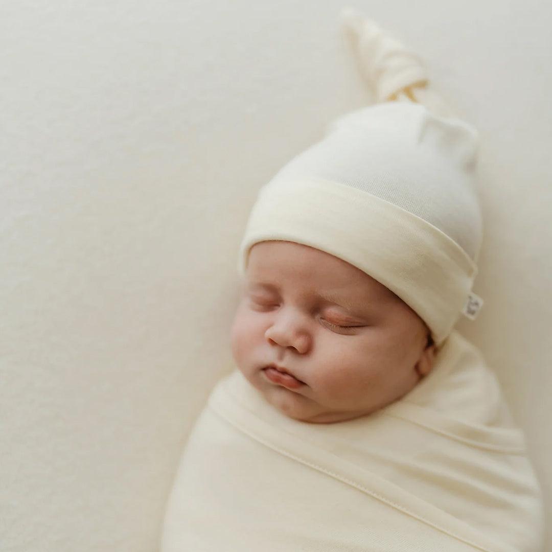 Merino Kids Merino Beanie - Cloud-Hats-Cloud-NB | Natural Baby Shower