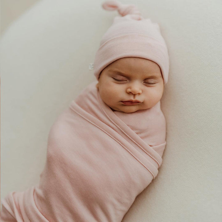 Merino Kids Cocooi Baby Wrap - Cloud Pink-Swaddling Wraps-Cloud Pink-NB - 3m | Natural Baby Shower
