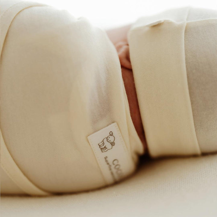 Merino Kids Cocooi Baby Wrap - Natural-Swaddling Wraps-Natural-NB - 3m | Natural Baby Shower