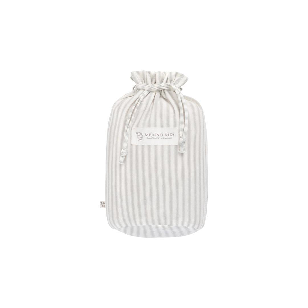 Merino Kids Go Go Sleeping Bag - Duvet Weight - Variegated Stripe Mist-Sleeping Bags-Variegated Stripe Mist-3-24m | Natural Baby Shower
