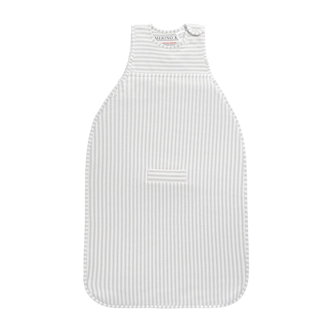 Merino Kids Go Go Sleeping Bag - Duvet Weight - Variegated Stripe Mist-Sleeping Bags-Variegated Stripe Mist-3-24m | Natural Baby Shower