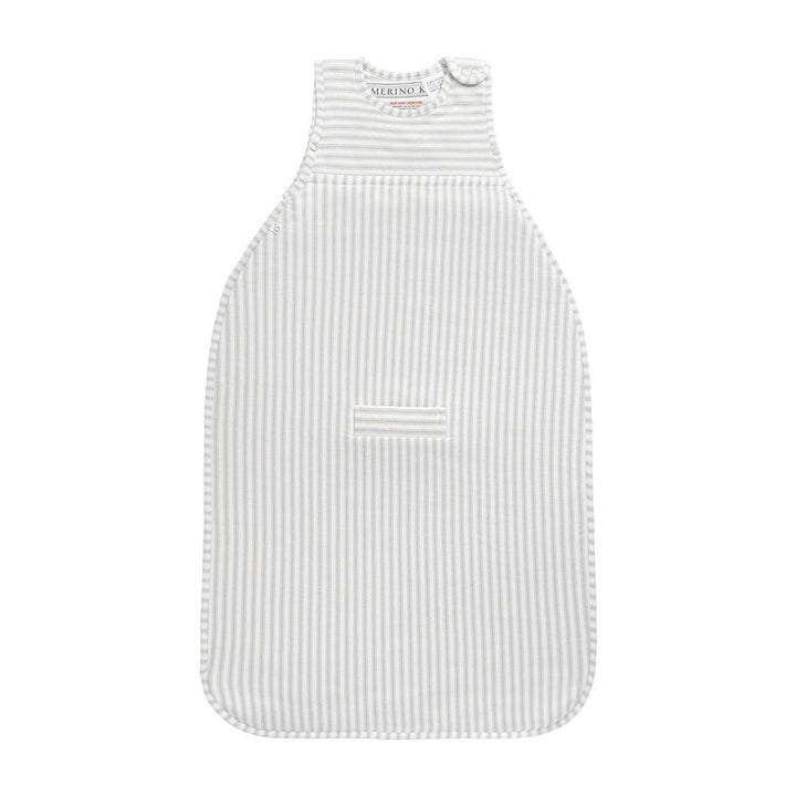Merino Kids Go Go Sleeping Bag - Duvet Weight - Variegated Stripe Mist-Sleeping Bags-Variegated Stripe Mist-3-24m | Natural Baby Shower