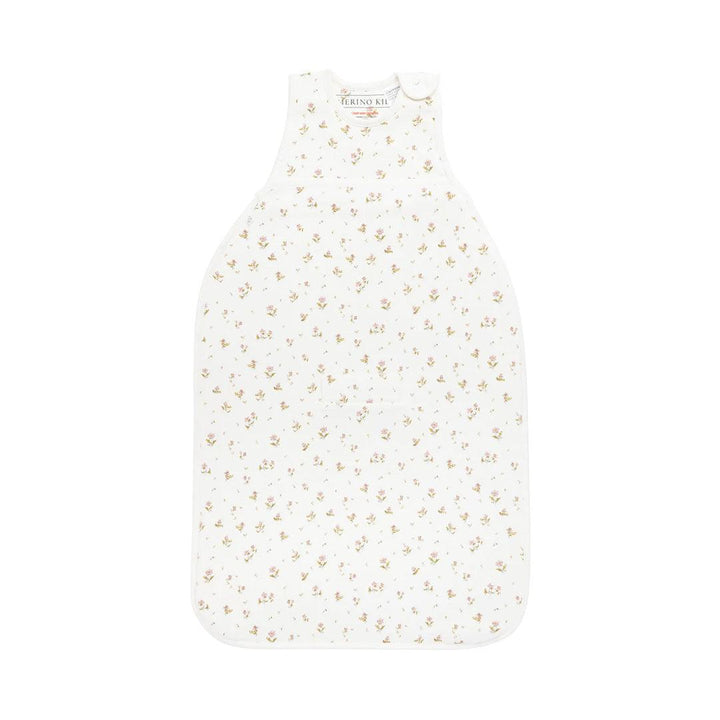 Merino Kids Go Go Sleeping Bag - Duvet Weight - Floral Print-Sleeping Bags-3-24m- | Natural Baby Shower
