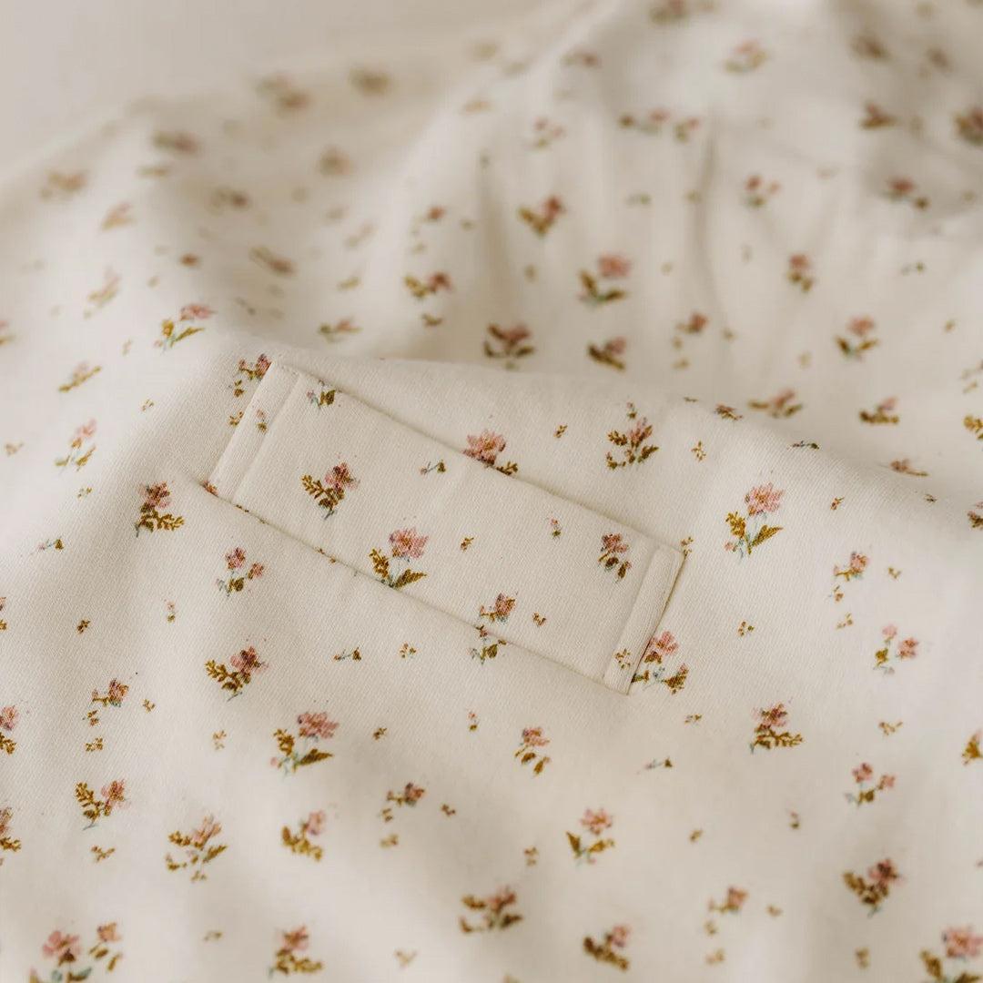 Merino Kids Go Go Sleeping Bag - Duvet Weight - Floral Print-Sleeping Bags-3-24m- | Natural Baby Shower