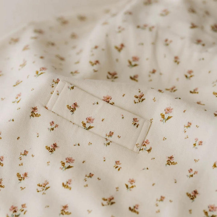 Merino Kids Go Go Sleeping Bag - Duvet Weight - Floral Print-Sleeping Bags-3-24m- | Natural Baby Shower