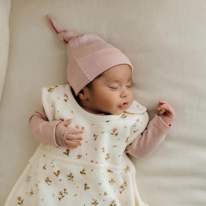 Merino Kids Go Go Sleeping Bag - Duvet Weight - Floral Print-Sleeping Bags-3-24m- | Natural Baby Shower