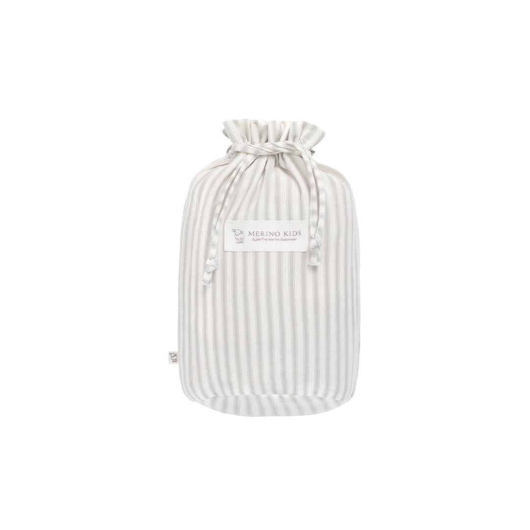 Merino Kids Go Go Sleeping Bag - Duvet Weight - Variegated Stripe Mist-Sleeping Bags-Variegated Stripe Mist-3-24m | Natural Baby Shower