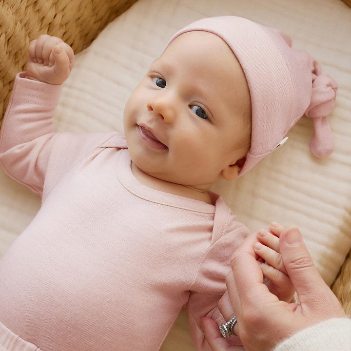 Merino Kids Merino Beanie - Cloud Pink-Hats-Cloud Pink-NB - 3m | Natural Baby Shower