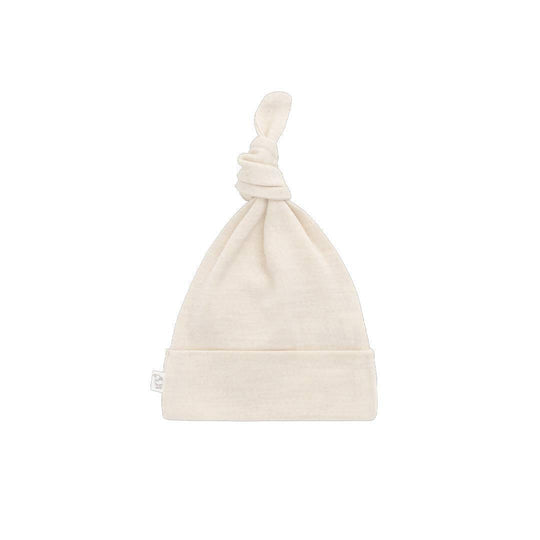 Merino Kids Merino Beanie - Natural-Hats-Natural-NB - 3m | Natural Baby Shower