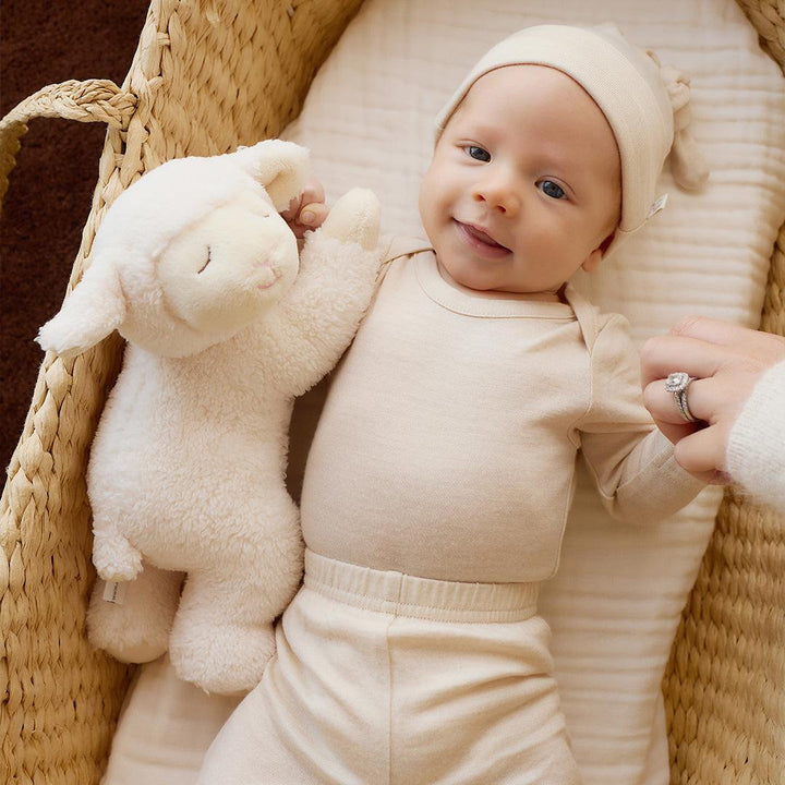 Merino Kids Merino Beanie - Natural-Hats-Natural-NB - 3m | Natural Baby Shower