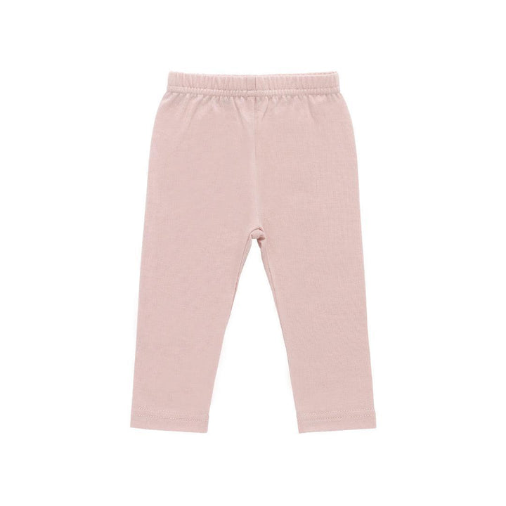 Merino Kids Merino Legging - Cloud Pink-Leggings-Cloud Pink-0-3m | Natural Baby Shower