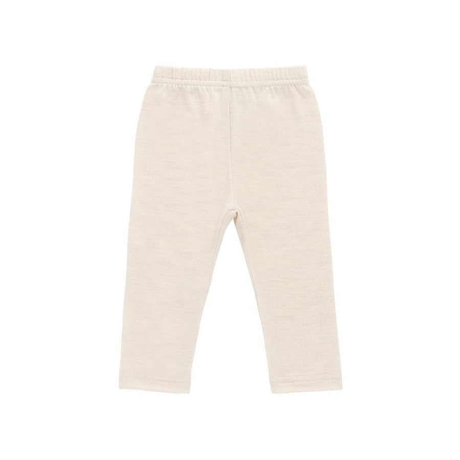 Merino Kids Merino Legging - Natural-Leggings-Natural-0-3m | Natural Baby Shower