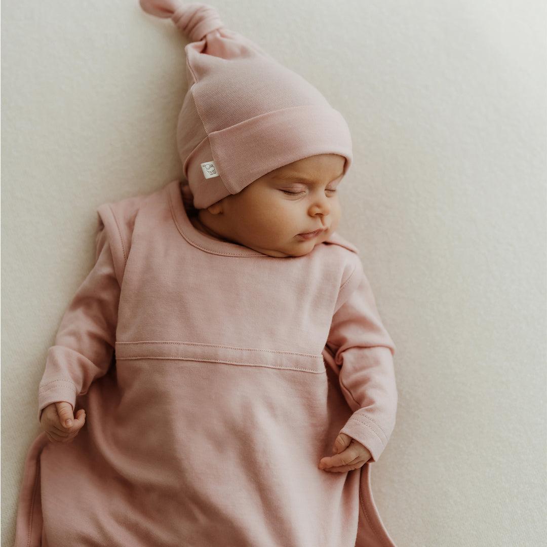 Merino Kids Cocooi Sleeping Bag - Cloud Pink-Sleeping Bags-Cloud Pink-NB - 3m | Natural Baby Shower