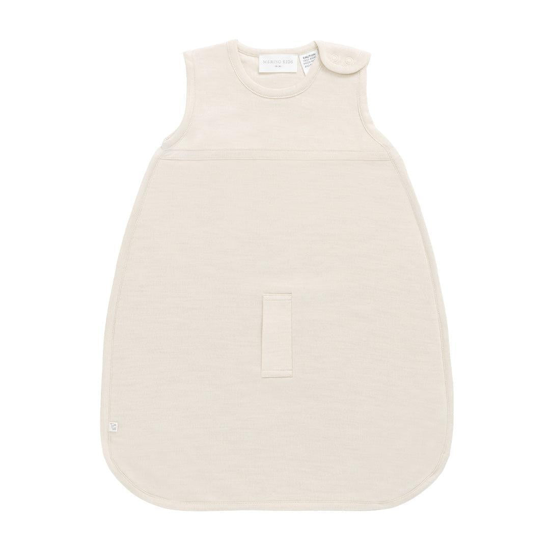 Merino Kids Cocooi Sleeping Bag - Natural-Sleeping Bags-Natural-NB - 3m | Natural Baby Shower