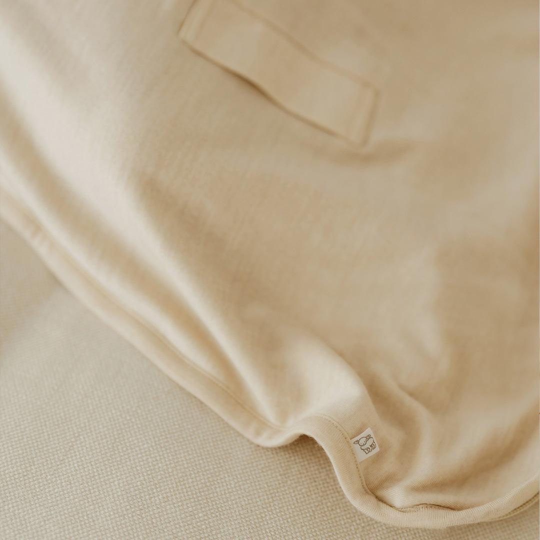 Merino Kids Cocooi Sleeping Bag - Natural-Sleeping Bags-Natural-NB - 3m | Natural Baby Shower