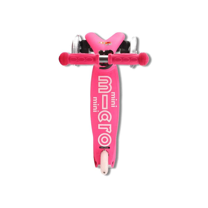 Micro Scooters 3 In 1 Deluxe Plus Scooter + Push Handle - Pink-Scooters-Pink- | Natural Baby Shower