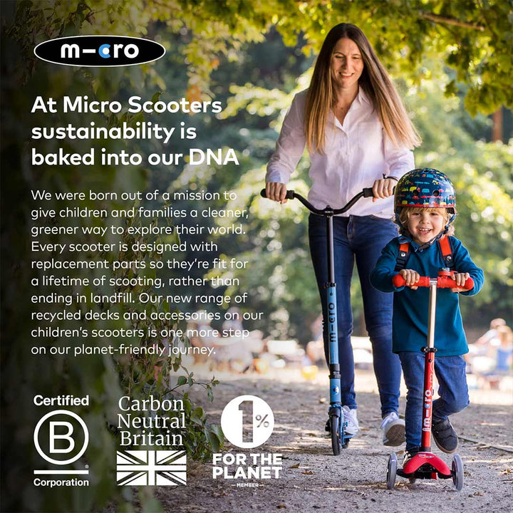 Micro Scooters Eco Matt Helmet - Pink-Helmets-Pink-Medium | Natural Baby Shower