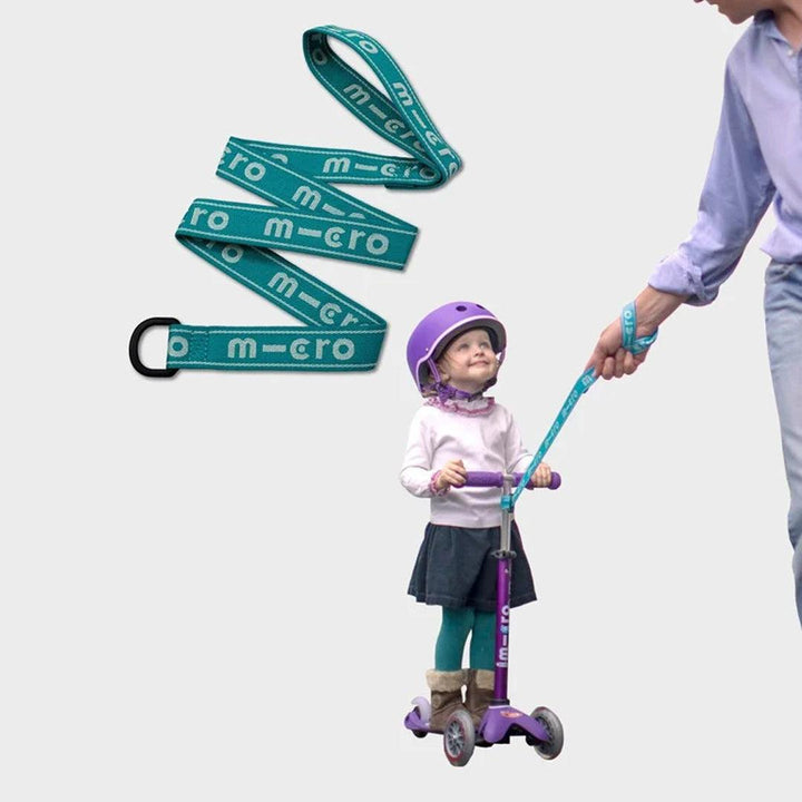 Micro Scooters Eco Pull & Carry Strap - Aqua-Bike + Scooter Accessories-Aqua- | Natural Baby Shower