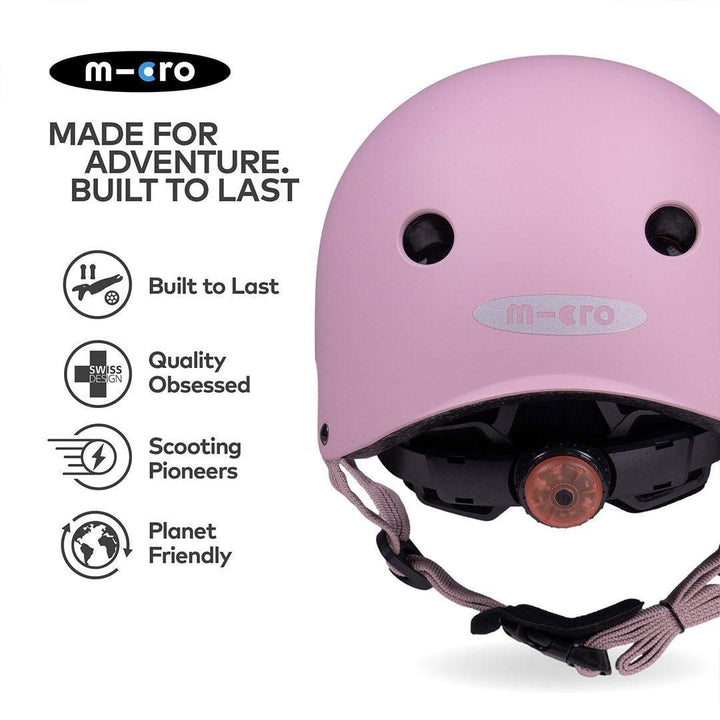 Micro Scooters Helmet - Rose Pink-Helmets-Rose Pink-XS | Natural Baby Shower