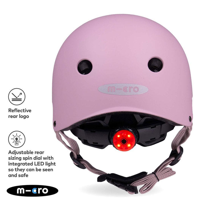 Micro Scooters Helmet - Rose Pink-Helmets-Rose Pink-XS | Natural Baby Shower