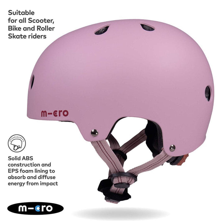 Micro Scooters Helmet - Rose Pink-Helmets-Rose Pink-XS | Natural Baby Shower