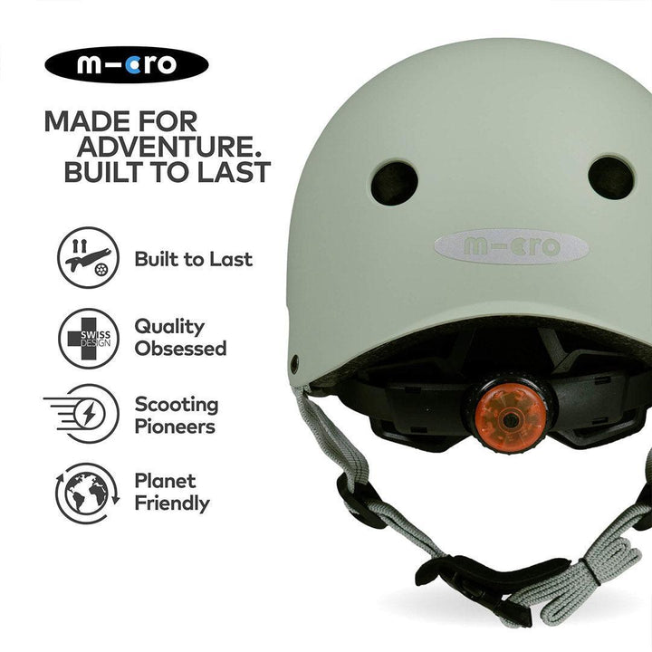 Micro Scooters Helmet - Sage Green-Helmets-Sage Green-XS | Natural Baby Shower