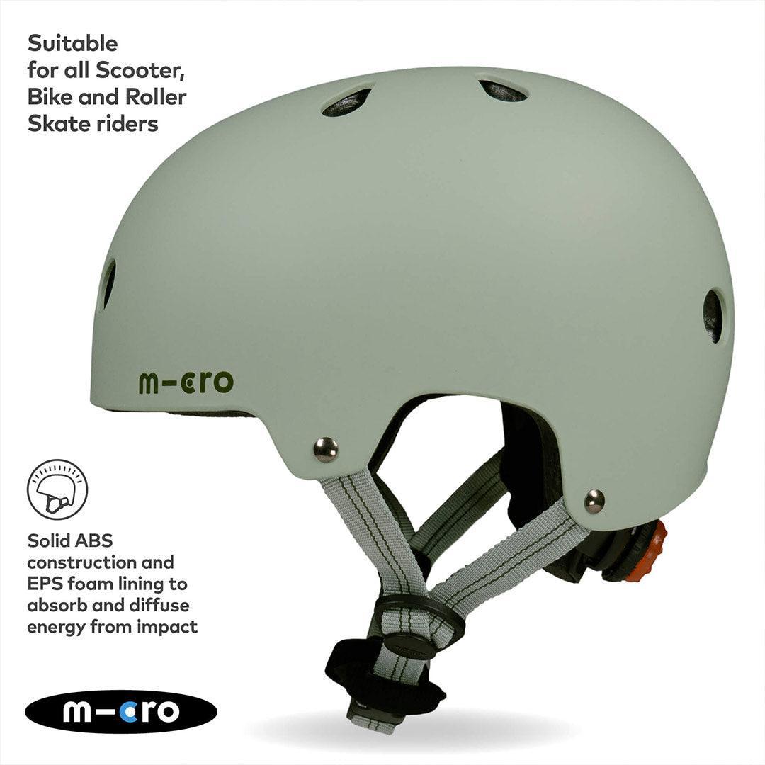 Micro Scooters Helmet - Sage Green-Helmets-Sage Green-XS | Natural Baby Shower