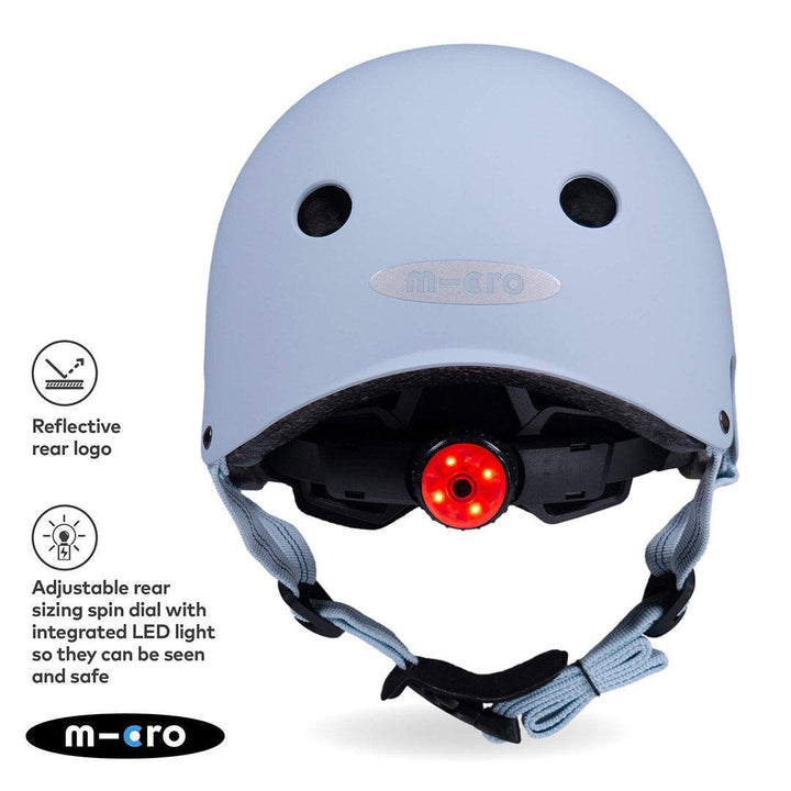 Micro Scooters Helmet - Soft Blue-Helmets-Soft Blue-XS | Natural Baby Shower