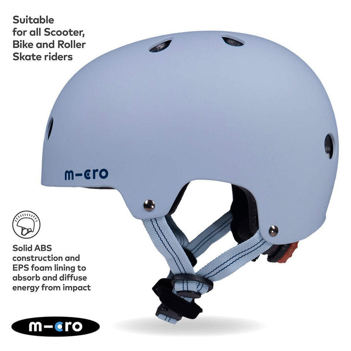 Micro Scooters Helmet - Soft Blue-Helmets-Soft Blue-XS | Natural Baby Shower
