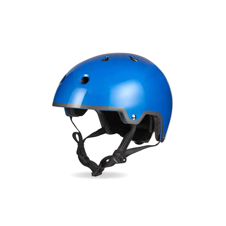 Micro Scooters Classic Curved Helmet - Metallic Blue-Helmets-Metallic Blue-Small | Natural Baby Shower