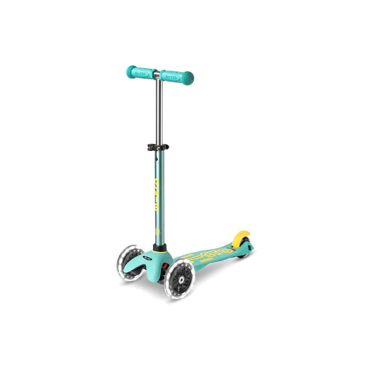 Micro Scooters Deluxe Mini Eco Scooter - Mint LED-Scooters-Mint LED- | Natural Baby Shower