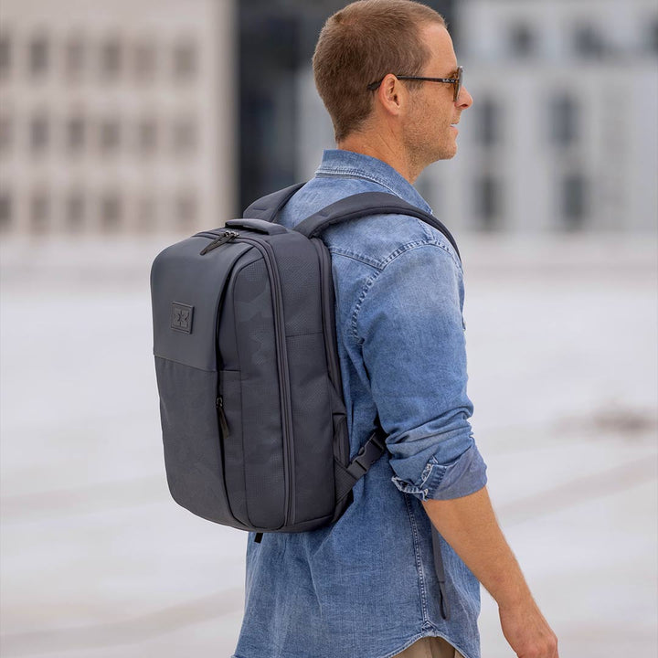 MiniMeis G5 Backpack - Dusk Blue-Changing Bags-Dusk Blue- | Natural Baby Shower