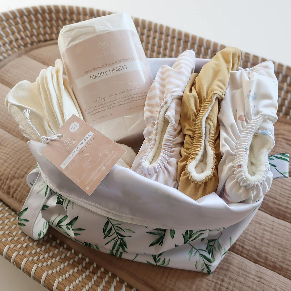 Modern Cloth Nappies Unisex Nappy Bundle-Nappy Packs-0-36m- | Natural Baby Shower