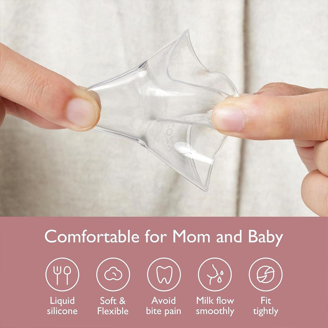 Momcozy Nipple Shield-Breast Pump Accessories- | Natural Baby Shower