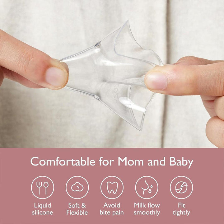 Momcozy Nipple Shield-Breast Pump Accessories- | Natural Baby Shower