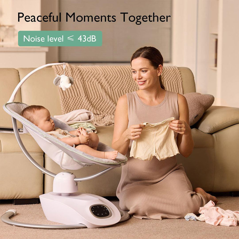 Momcozy 3D MotionElectric Baby Swing-Sleeping Aids- | Natural Baby Shower